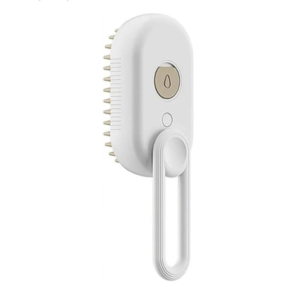 White Pet/Cat Electric Spray Handle Massage Brush- New in Package